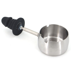 BDSMaster Cendrier Humain Humiliclop Inox